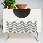 Modern Waves Credenza Gallery Image 1