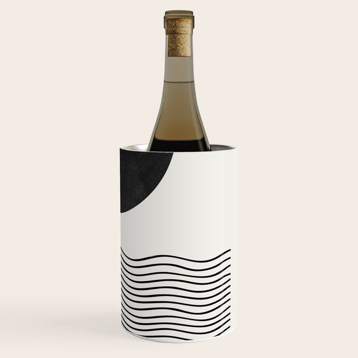 Modern Waves Wine Chiller Gallery Image 3