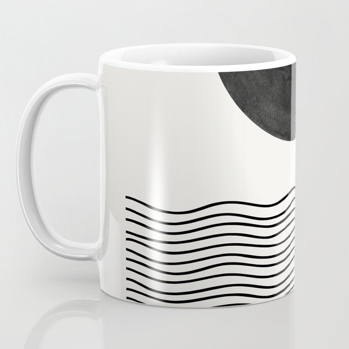 Modern Waves Coffee Mug Gallery Image 3