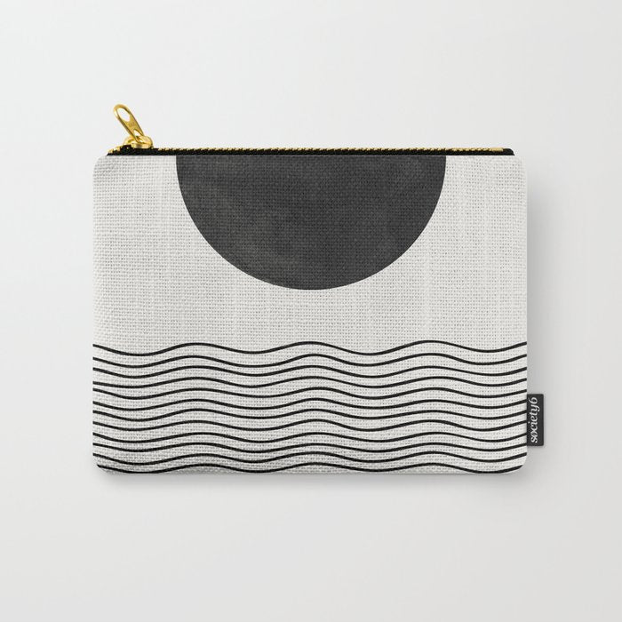 Modern Waves Carry All Pouch Gallery Image 1
