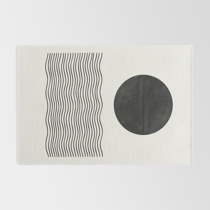 Modern Waves Rug Gallery Image 2