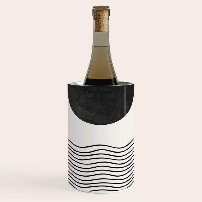 Modern Waves Wine Chiller Gallery Image 1