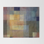 Polyphonic Architecture (1930) painting, Paul Klee Throw Blanket Gallery Image 2