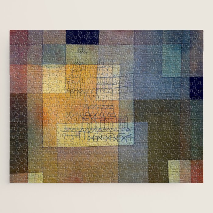 Polyphonic Architecture (1930) painting, Paul Klee Jigsaw Puzzle Gallery Image 1