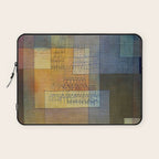 Polyphonic Architecture (1930) painting, Paul Klee Laptop Sleeve Gallery Image 1