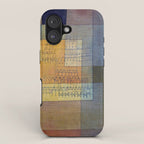 Polyphonic Architecture (1930) painting, Paul Klee iPhone Case Gallery Image 1
