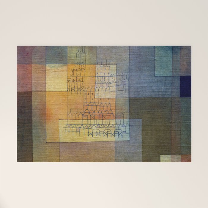 Polyphonic Architecture (1930) painting, Paul Klee Welcome Mat Gallery Image 1