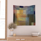 Polyphonic Architecture (1930) painting, Paul Klee Wall Tapestry Gallery Image 2