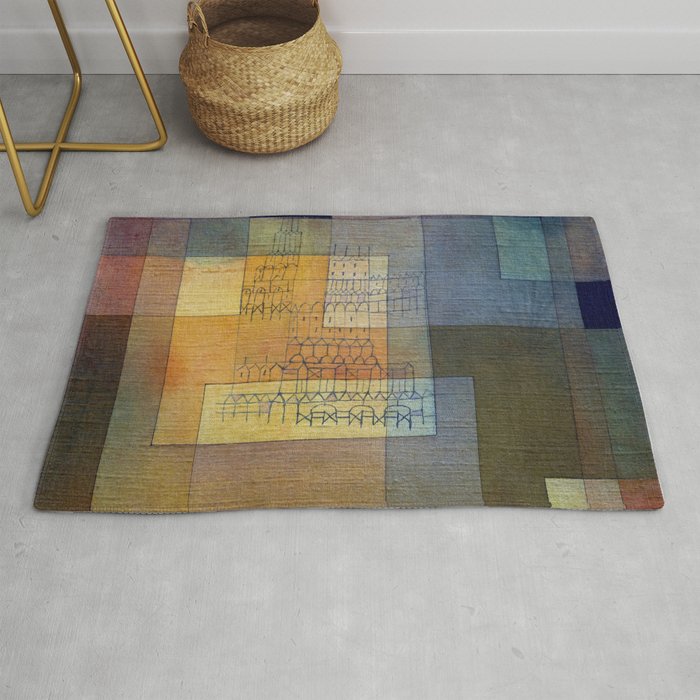 Polyphonic Architecture (1930) painting, Paul Klee Rug Gallery Image 1