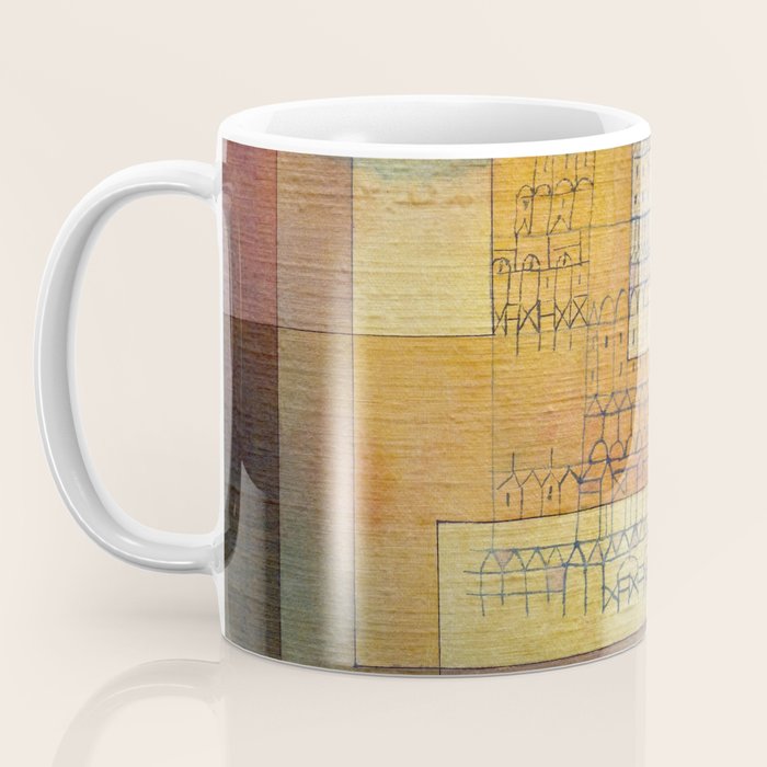 Polyphonic Architecture (1930) painting, Paul Klee Coffee Mug Gallery Image 3