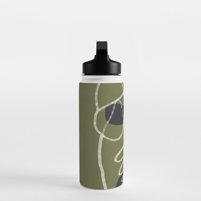 Organic Minimalist Layers 8 Water Bottle Gallery Image 3