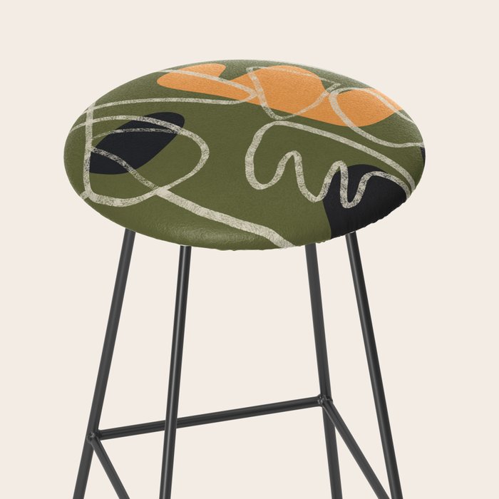 Organic Minimalist Layers 8 Stool Gallery Image 2
