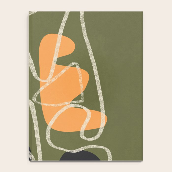 Organic Minimalist Layers 8 Notebook Gallery Image 4