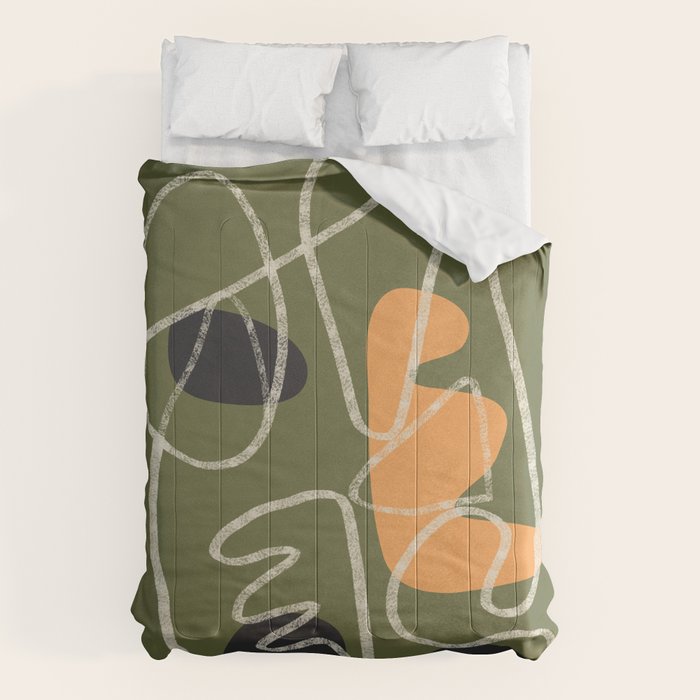 Organic Minimalist Layers 8 Comforter Gallery Image 1