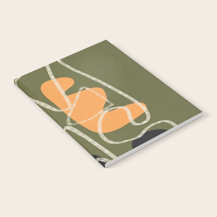 Organic Minimalist Layers 8 Notebook Gallery Image 1