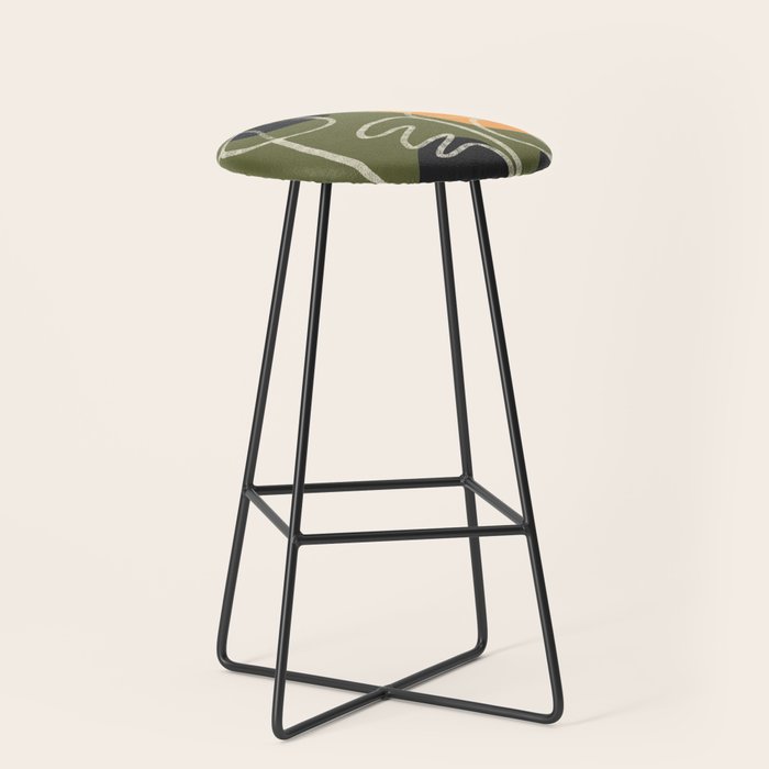 Organic Minimalist Layers 8 Stool Gallery Image 1