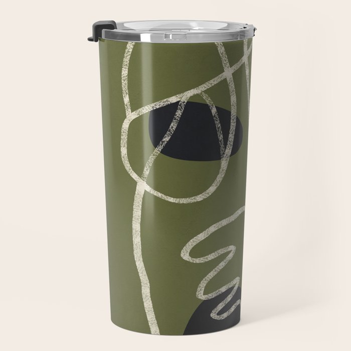 Organic Minimalist Layers 8 Travel Mug Gallery Image 3