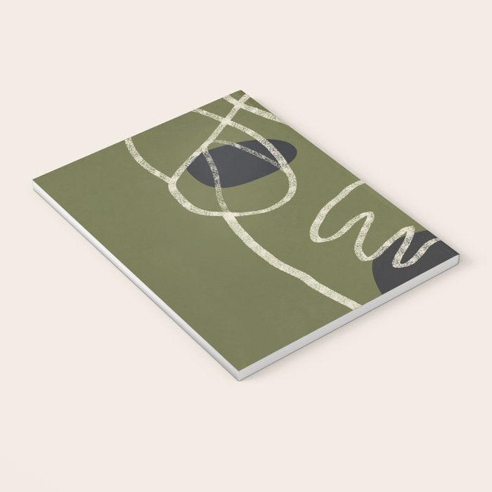 Organic Minimalist Layers 8 Notebook Gallery Image 3