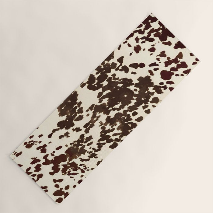 Textured Speckled Cow Yoga Mat Gallery Image 1