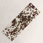 Textured Speckled Cow Yoga Mat Gallery Image 1