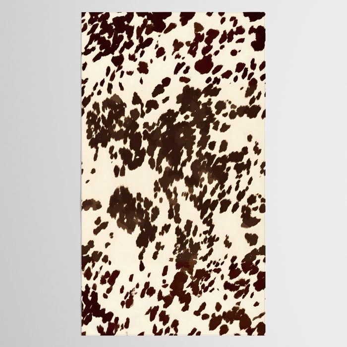 Textured Speckled Cow Tablecloth Gallery Image 2