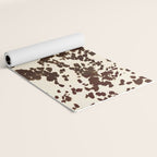 Textured Speckled Cow Yoga Mat Gallery Image 2