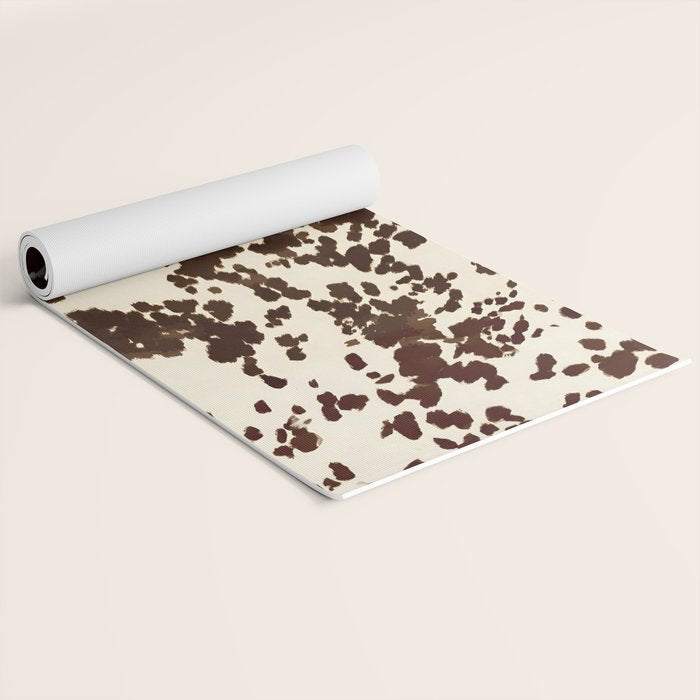 Textured Speckled Cow Yoga Mat Gallery Image 2