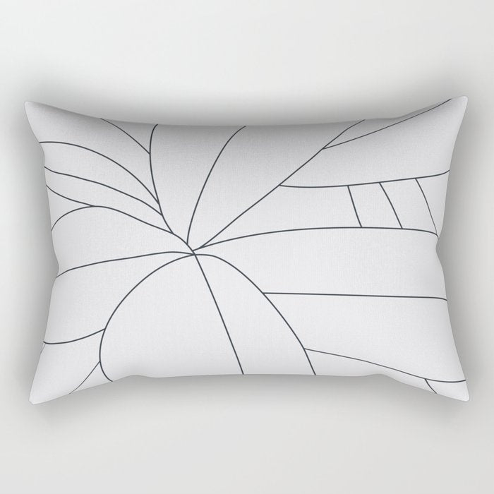 Flora Illustration 01 Rectangular Pillow Gallery Image 1