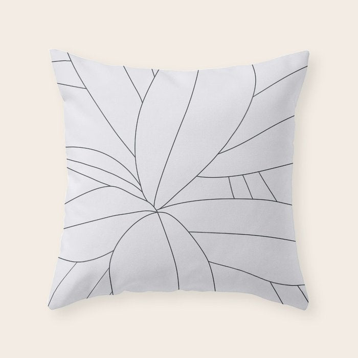 Flora Illustration 01 Throw Pillow Gallery Image 6
