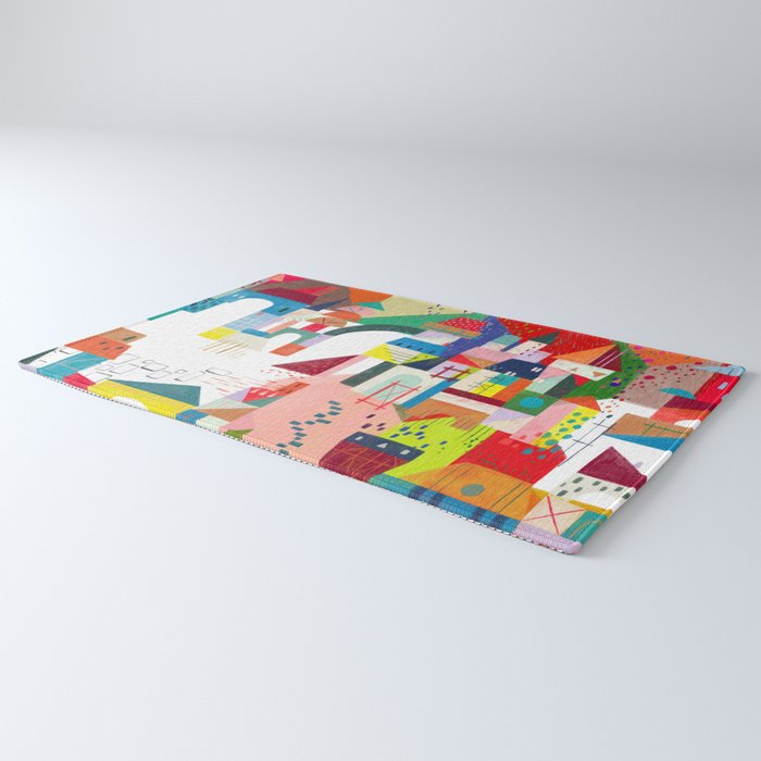 Blocks Castle Rug Gallery Image 3