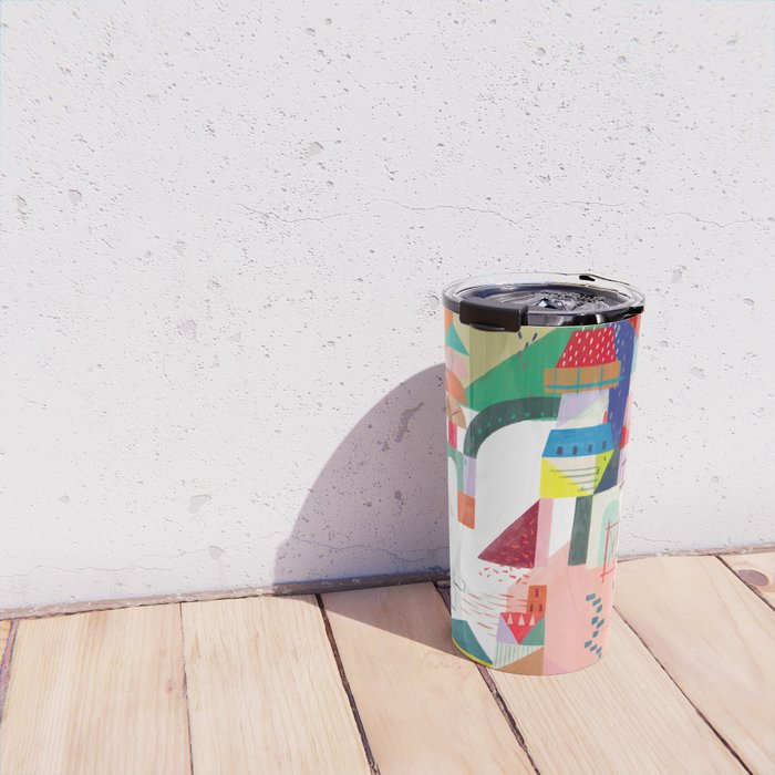 Blocks Castle Travel Mug Gallery Image 4