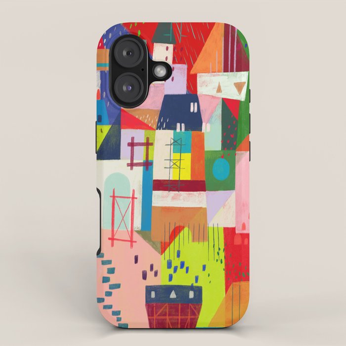 Blocks Castle iPhone Case Gallery Image 1