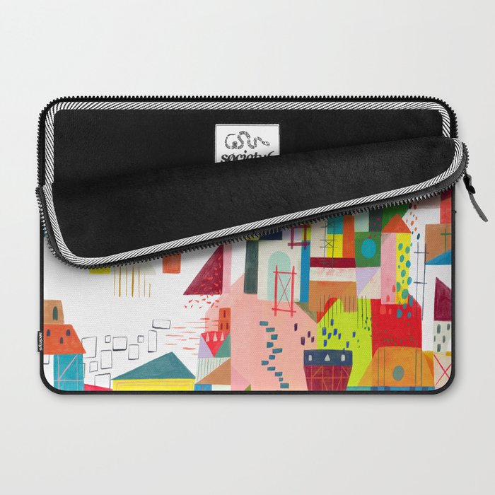 Blocks Castle Laptop Sleeve Gallery Image 2