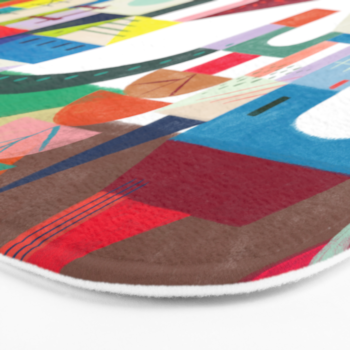 Blocks Castle Bath Mat Gallery Image 3