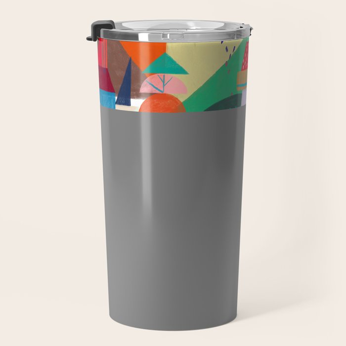 Blocks Castle Travel Mug Gallery Image 3