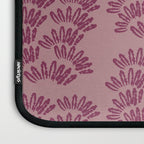 Modern Botanical on Berry  Laptop Sleeve Gallery Image 3