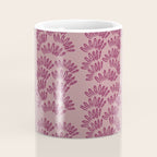 Modern Botanical on Berry  Coffee Mug Gallery Image 4
