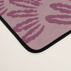 Modern Botanical on Berry  Desk Mat Gallery Image 4