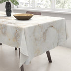Marble Natural Stone Grey Veining Quartz Tablecloth Gallery Image 3