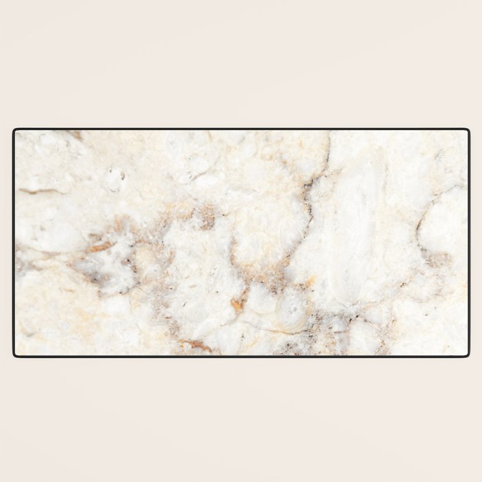 Marble Natural Stone Grey Veining Quartz Desk Mat Gallery Image 3