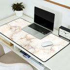 Marble Natural Stone Grey Veining Quartz Desk Mat Gallery Image 2