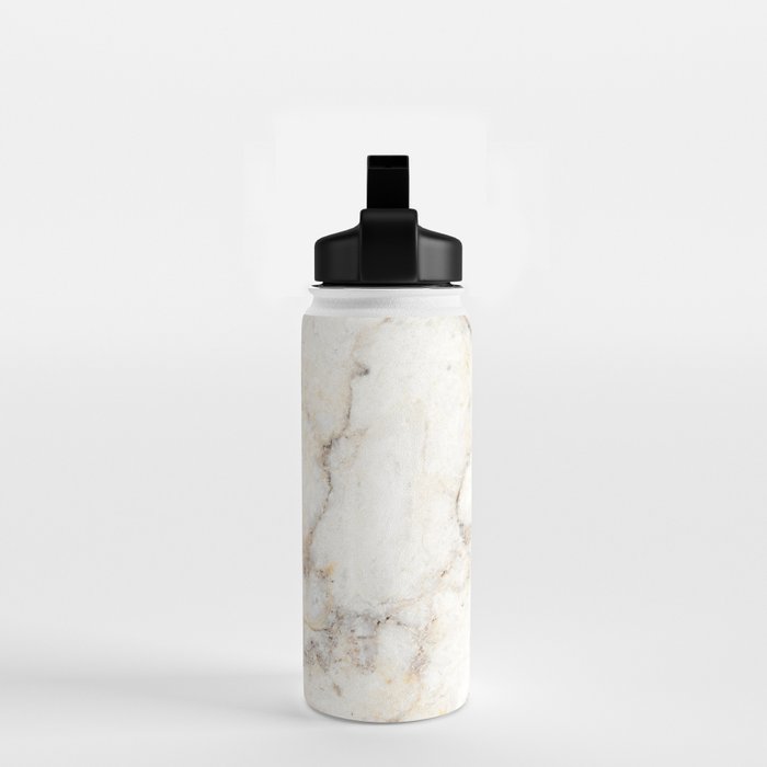 Marble Natural Stone Grey Veining Quartz Water Bottle Gallery Image 2
