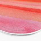 Watercolor Sunset Sky Bath Mat Gallery Image 3