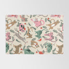 Silly Christmas Cats Rug Gallery Image 2