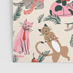 Silly Christmas Cats Poster Gallery Image 3