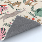Silly Christmas Cats Rug Gallery Image 4