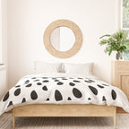 Shower drops with feucet on the right side Duvet Cover Gallery Image 3