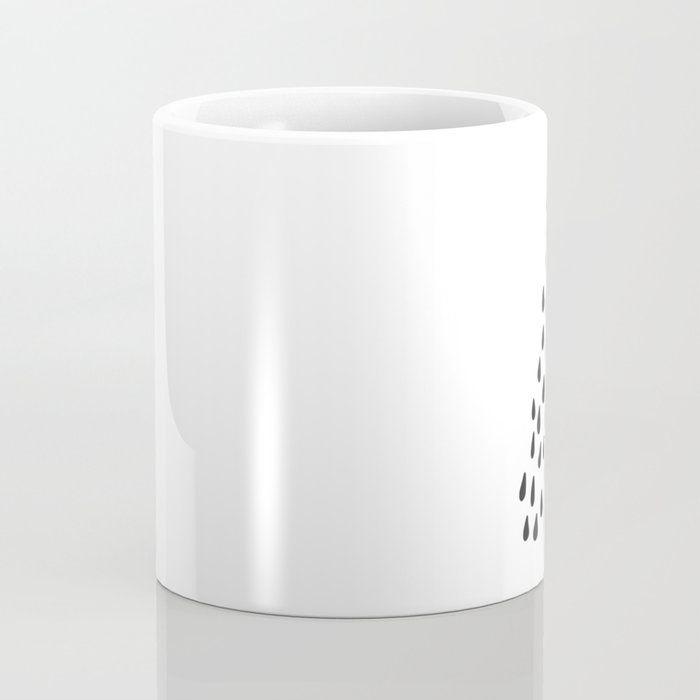 Shower drops with feucet on the right side Coffee Mug Gallery Image 4