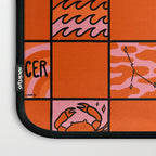 Cancer Checkered Print Laptop Sleeve Gallery Image 3