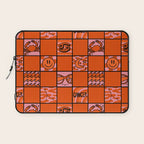 Cancer Checkered Print Laptop Sleeve Gallery Image 1